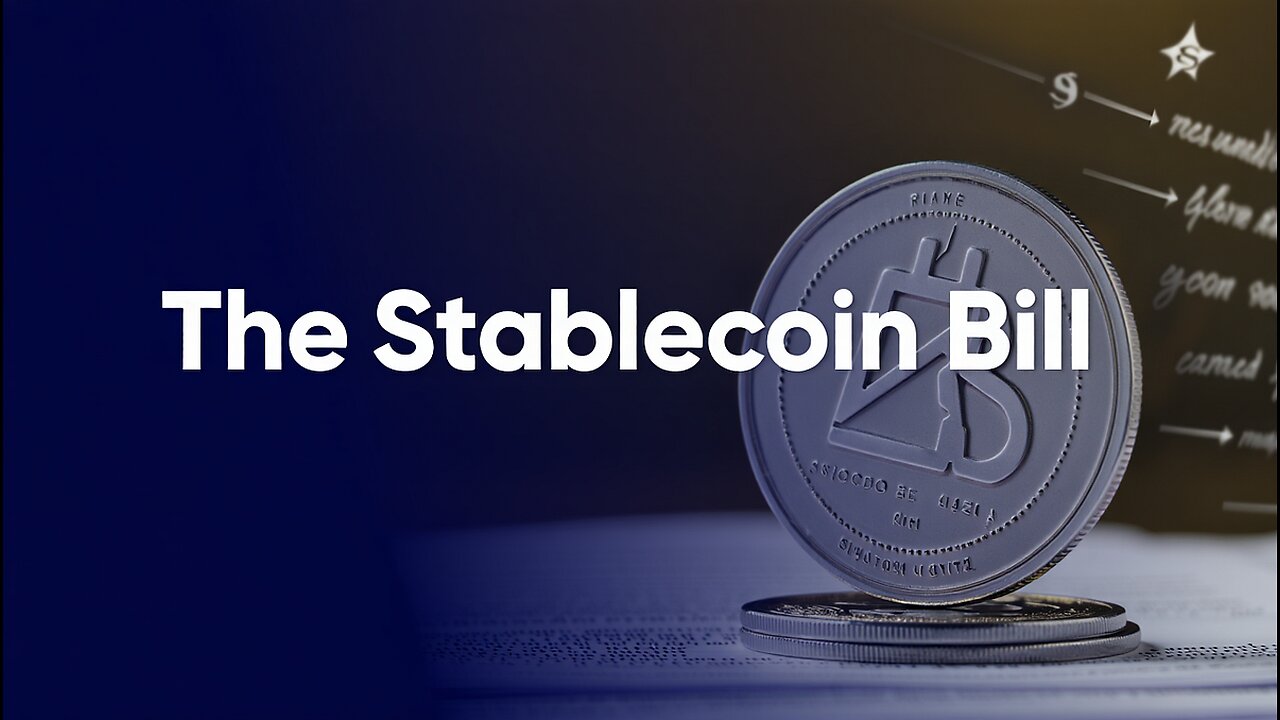BITCOIN PUMPING; STABLECOIN BILL PASSES; PART 1