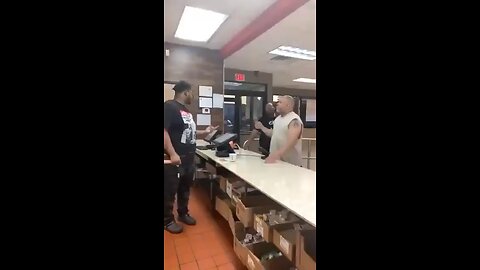 Burger King employee gets into a fight with customer
