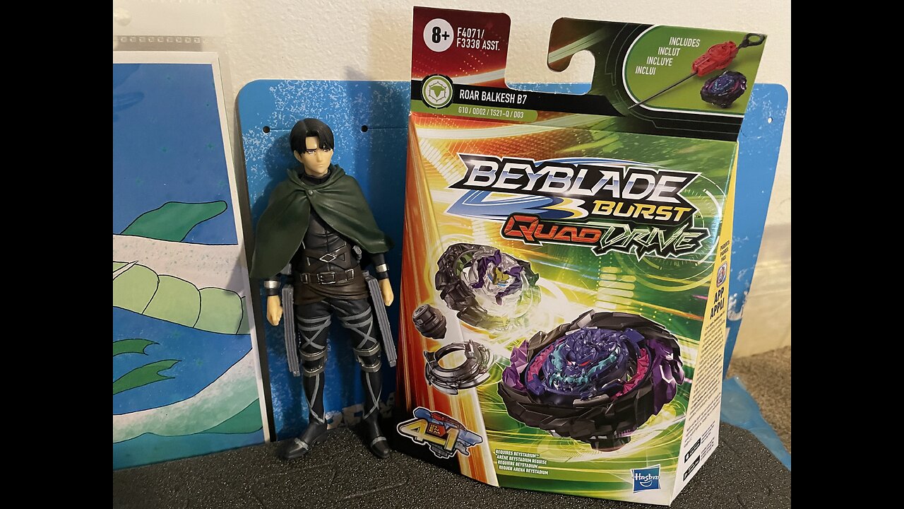 Roar Balkesh unboxing! | Beyblade Zenin!