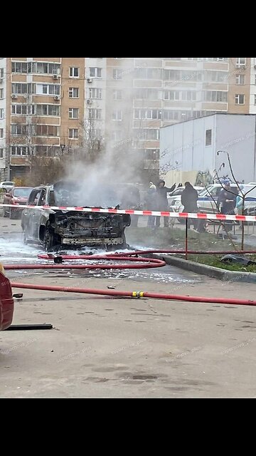 🚗💣 Moscow, There was no one in the car that exploded; it belonged to a scientist,