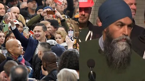 Poilievre SOARS As Jagmeet Embarrasses himself Infront of reporters!