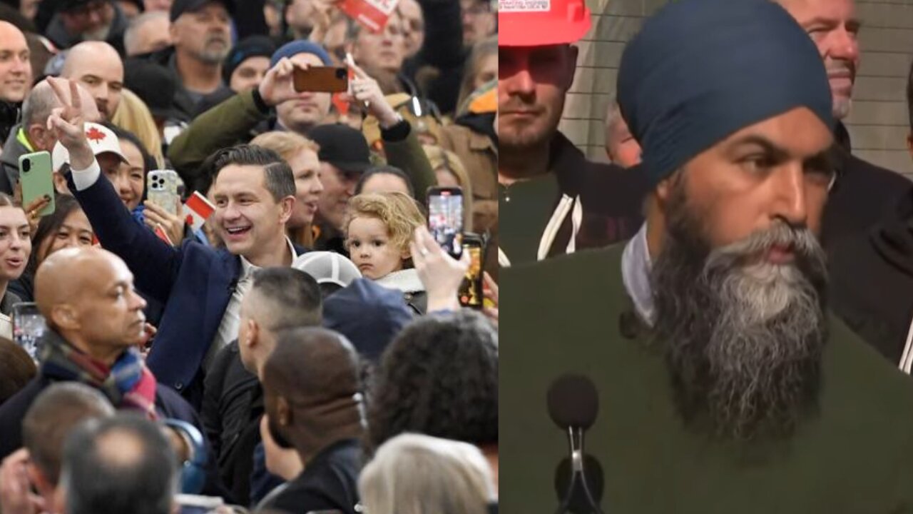 Poilievre SOARS As Jagmeet Embarrasses himself Infront of reporters!