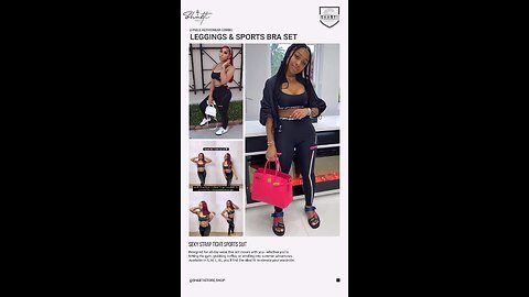 New Leggings & Sports Bra Set - Stylish & Comfortable Activewear🔥