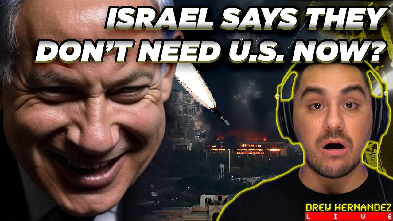 ISRAEL SAYS THEY DON'T NEED AMERICA'S HELP IN THEIR WAR?