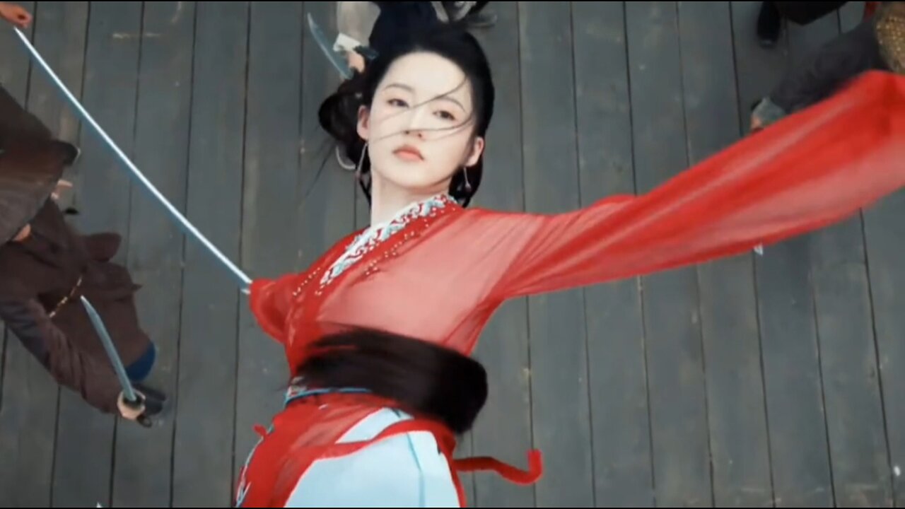 Chinese action movie. Movie clip