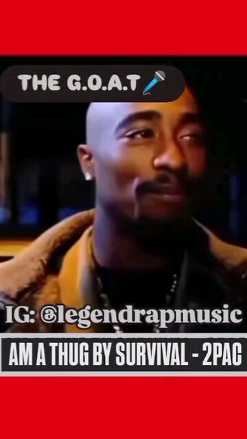2pac talks about being a thug