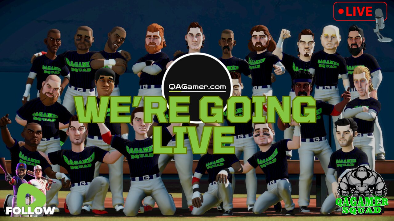 ⚾ QAGamer Live | Super Mega Baseball 4