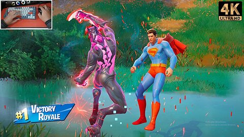 NEW Fortnite Chapter 6 - ZERO BUILD - Superman High KIll Gameplay