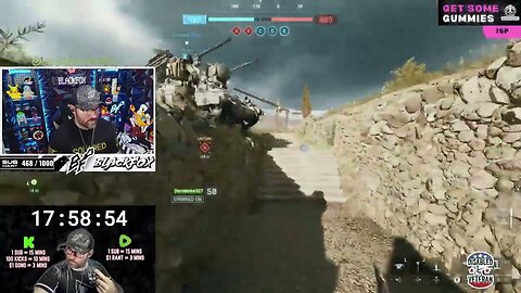 Here is #Battlefield6 jumping scaring Fox once again