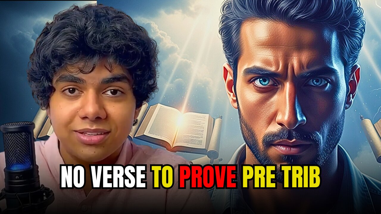 No verse says that Jesus coming before the tribulation