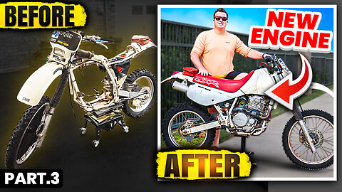 Rebuilding my favorite bike! XR600R New Motor!