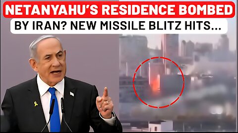 Iran Now Bombs Hadera Power Station, Netanyahu Home New Missile Blitz Storms Entire North Israel
