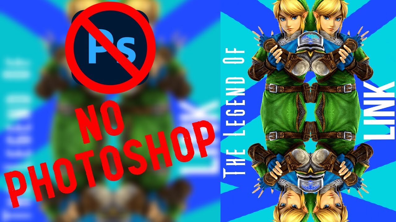 How To Make A Game Poster WITHOUT Photoshop! 2025