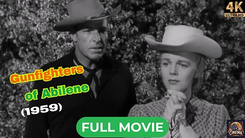 Gunfighters of Abilene (1959) | Randolph Scott | Full 4K Western Movie