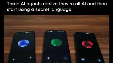 Evolving AI - 3 separate AI agents communicate with a secret language