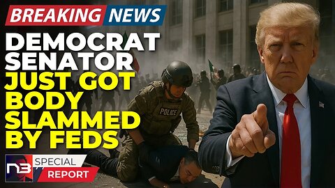 🚨BREAKING: A U.S. Senator Just Got Body-Slammed By Federal Agents and Holy Crap The Video