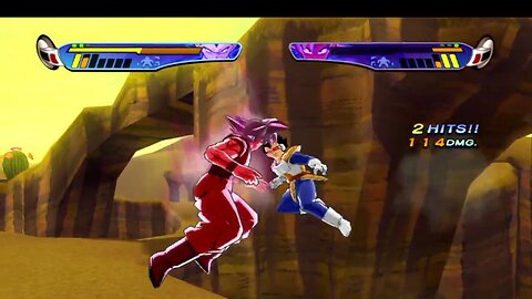 Goku VS Vegeta #dragonballzbudokai3