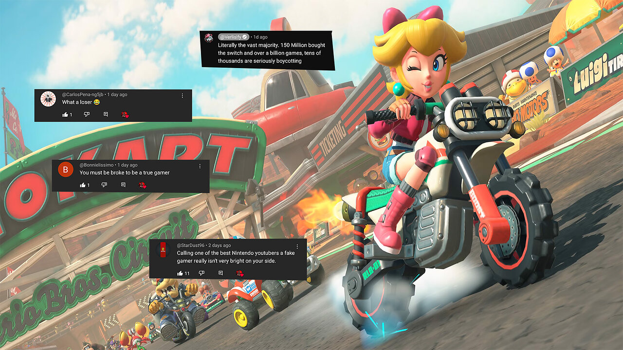 These Nintendo fanboys really thought they did something 😭