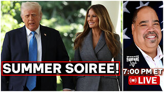 LIVE: PRESIDENT TRUMP AND MELANIA TRUMP HOST THE SUMMER SOIREE AND MORE NEWS!
