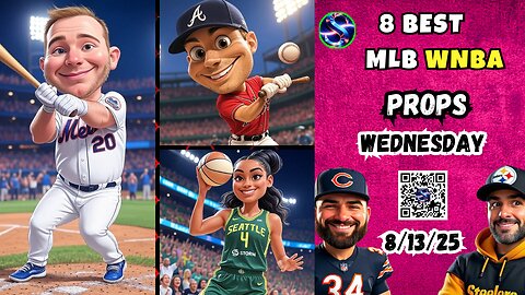 ⚾️ 8 BEST WEDNESDAY PRIZEPICKS MLB PROPS TODAY |🔥MLB PICKS TODAY 8/13