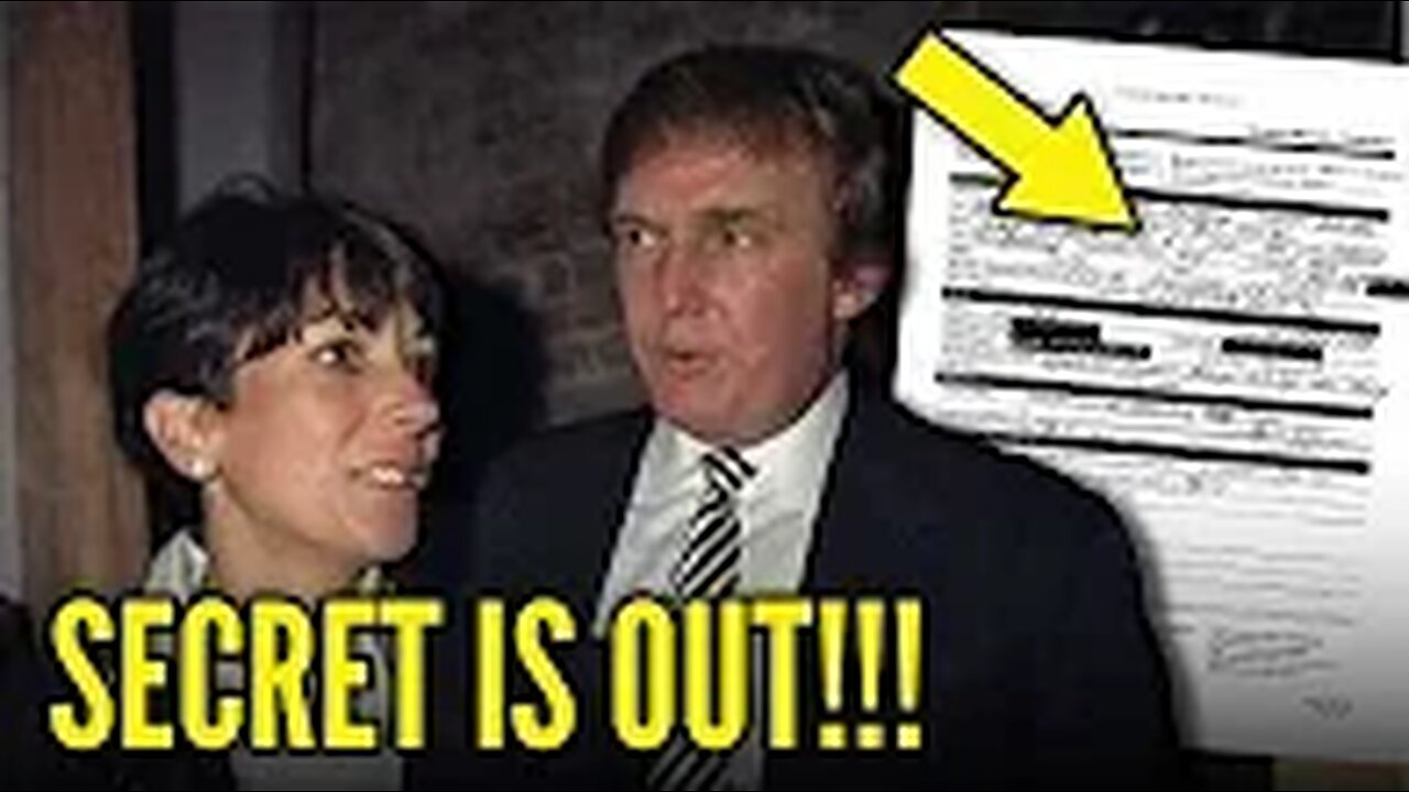 Trump’s "HIDDEN PARDON" Plot for Ghislaine JUST LEAKED