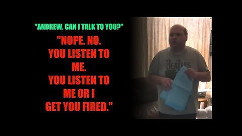 This Is How The Autism Faker Andrew Ditch Treats his CARETAKERS (+ APS and Crisis Services TANTRUMS)