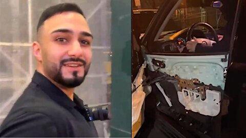 OBL Nation Ramy El-Daly TEARS OFF DOOR of Predator's Car (FELONY COMMITED CAUGHT ON CAMERA)