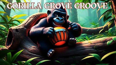A Toddler Song About a Gorilla and Nature - Gorilla Grove Groove!
