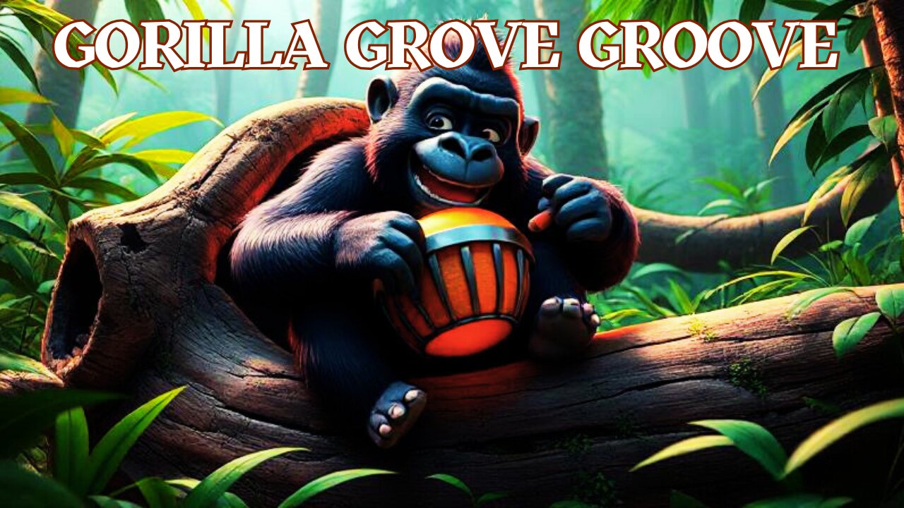 A Toddler Song About a Gorilla and Nature - Gorilla Grove Groove!