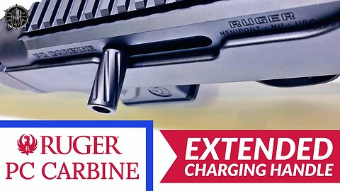 Ruger PC Carbine Extended Charging Handle - Ruger PC Carbine Accessories M*CARBO