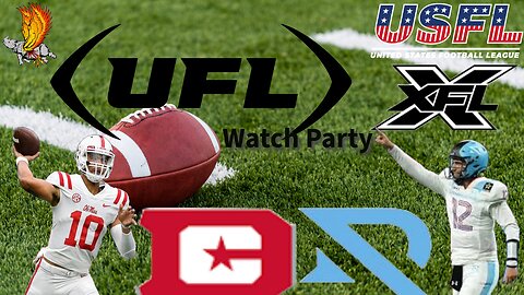 UFL FOOTBALL: D.C Defenders vs Arlington Renegades LIVE Week 5 Watch Party and Play by Play