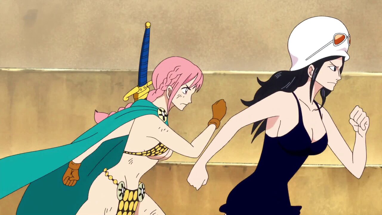 One Piece - protecting Rebecca and Nico