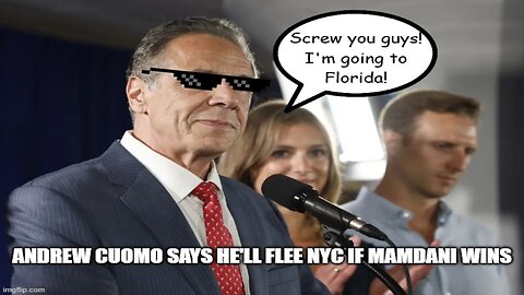 Andrew Cuomo says he'll move for Florida if Zohran Mamdani wins NYC mayor race