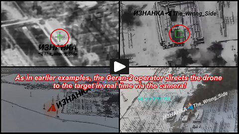 Zaporizhzhia region: Russian Geran-2 UAV-s burn Ukrainian energy infrastructure