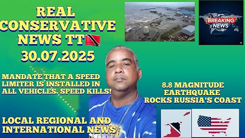 NEWS REPORT TRINIDAD & TOBAGO JULY 30th 2025