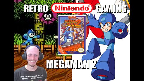 MegaMan 2 (NES): Stop the Evil Desires of Dr. Wily's Robots with BrightGaming in a Capcom Classic