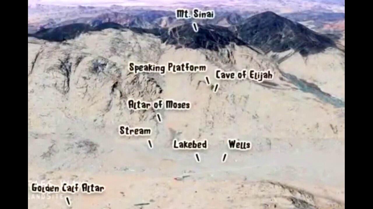 Red Sea Crossing and Mount Sinai by Ron Wyatt