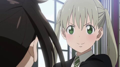 Soul Eater Not - Tsugumi asks Maka for advice