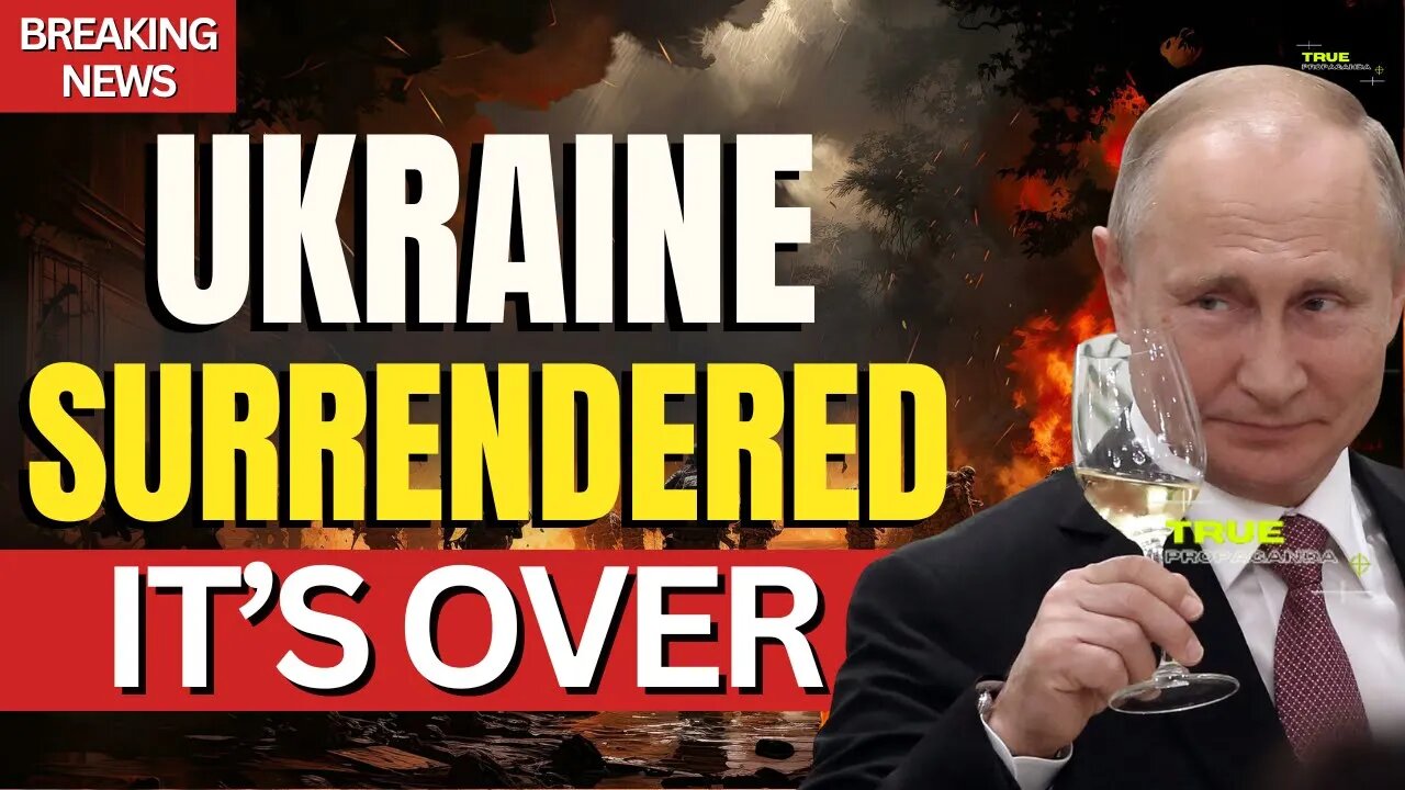 100% SURRENDERED FINALLY! John Mearsheimer on Ukraine's Fate