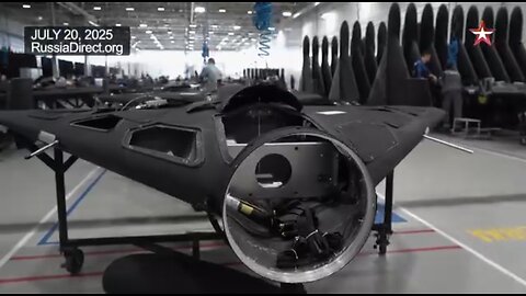 Russia’s Ministry of Defence gives a first inside look at what it says is the world’s largest suicide drone factory.