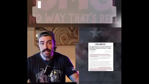 Isreal is buying young right wing influencers