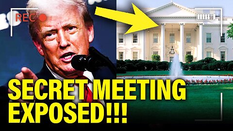 🚨 SECRET White House MEETINGS over Trump DARK PAST EXPOSE.