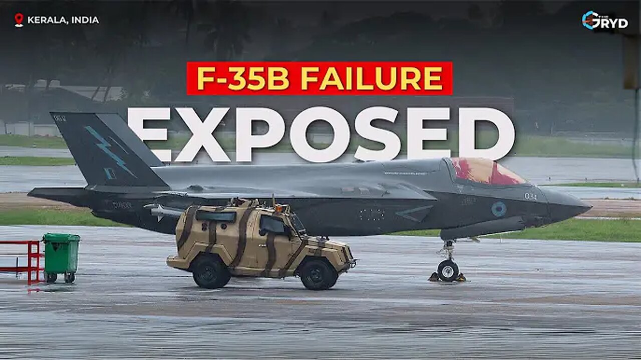 UK’s F‑35B Mystery SOLVED? Why This $110 Million+ Jet Is Stuck in India