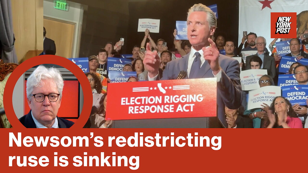 Newsom's redistricting ruse is sinking | Red Hot Takes