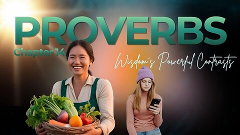 Book of Proverbs Chapter 14 (Wisdom's Powerful Contrasts, Vital Choices)