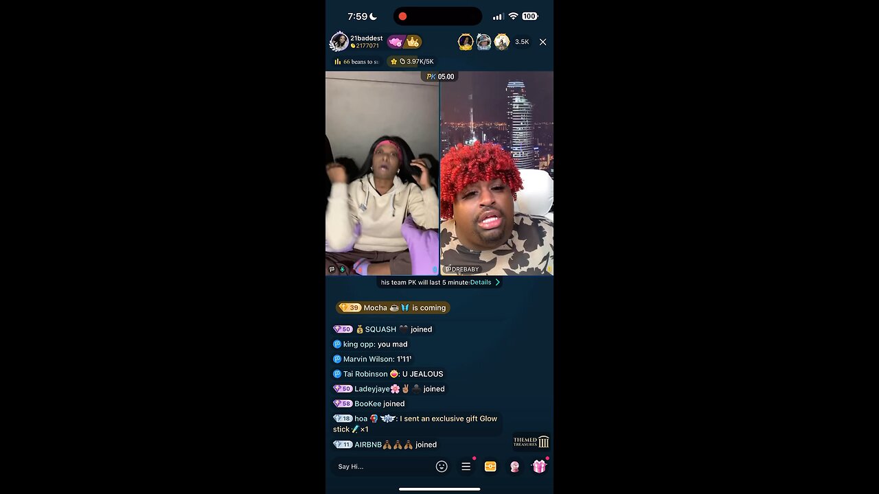 21 Bad Bih Vs. Drebby and Big Chi ft. Darealsupabih, unknown 21 said she’s going to be on both shows