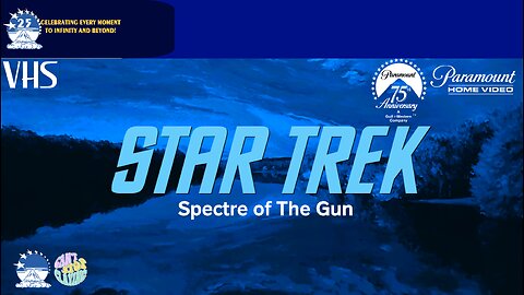 Opening and Closing to Star Trek: Spectre of The Gun 1987 A.D. VHS