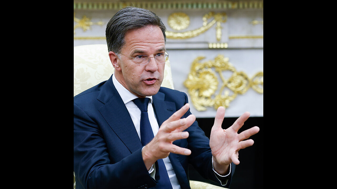 Rutte: "Si yo fuera Vladímir Putin"