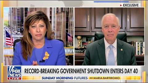 Senator Ron Johnson on Sunday Morning Futures 11.9.25