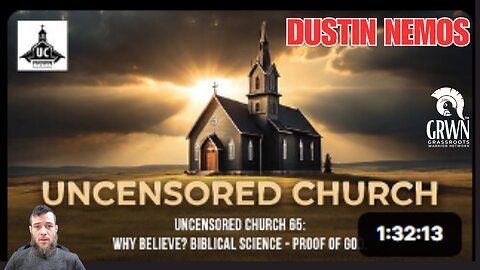 Uncensored Church 65: Why Believe? Biblical Science - Proof of God